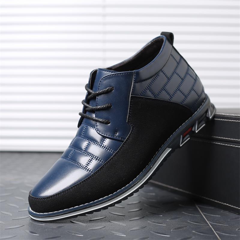 blue oxford derby high top